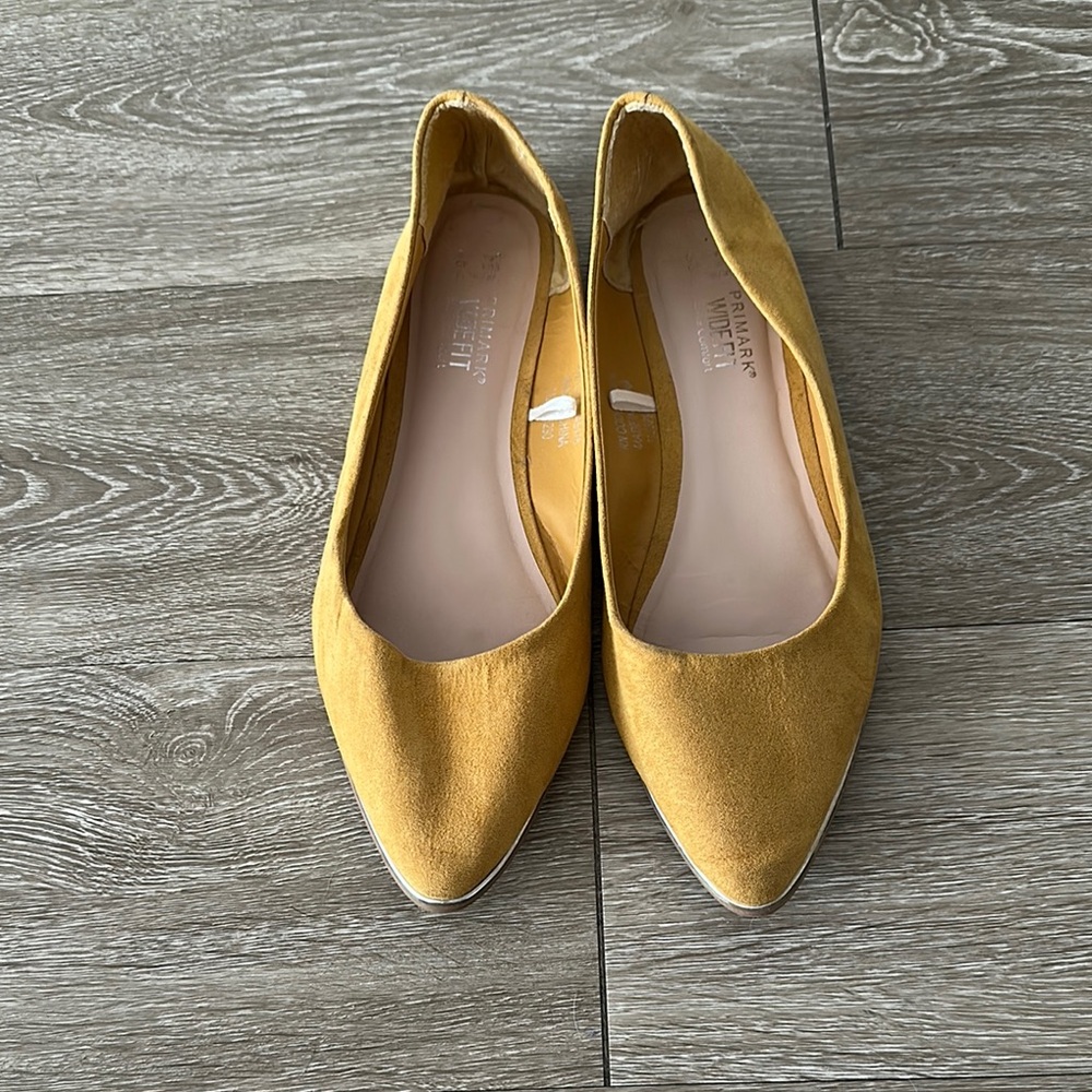 Primark Muatard Yellow Flats